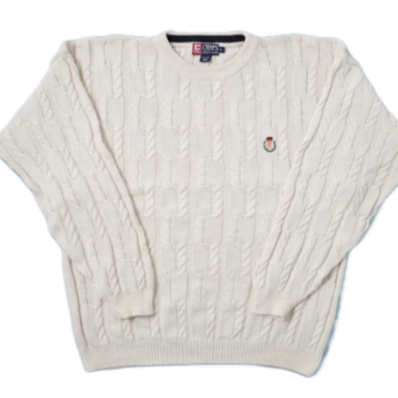 Ralph Lauren Other - RALPH LAUREN Vintage 1 990s Chaps Ralph Lauren Cable Knit SweaterSize XL NWOT